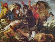 Peter Paul Rubens Rubens is known for the frenetic energy and lusty ebullience of his paintings, as typified by the Hippopotamus Hunt oil painting on canvas